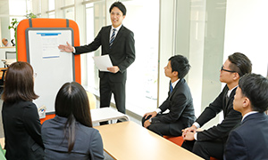 事業の目的を共有する